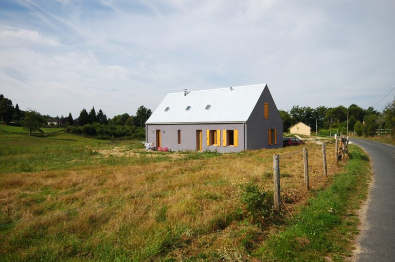 049 Maison bleue - Construction d’une habitation principale - Photo 1