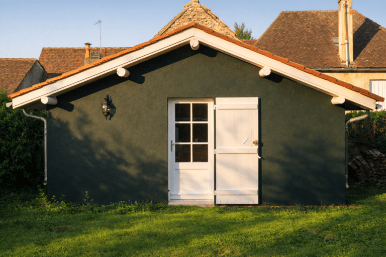085 Chambre verte - Aménagement d’une réserve en chambre d’amis - Photo 1
